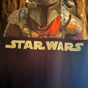 Star Wars Black and Gold Short Sleeve Tee